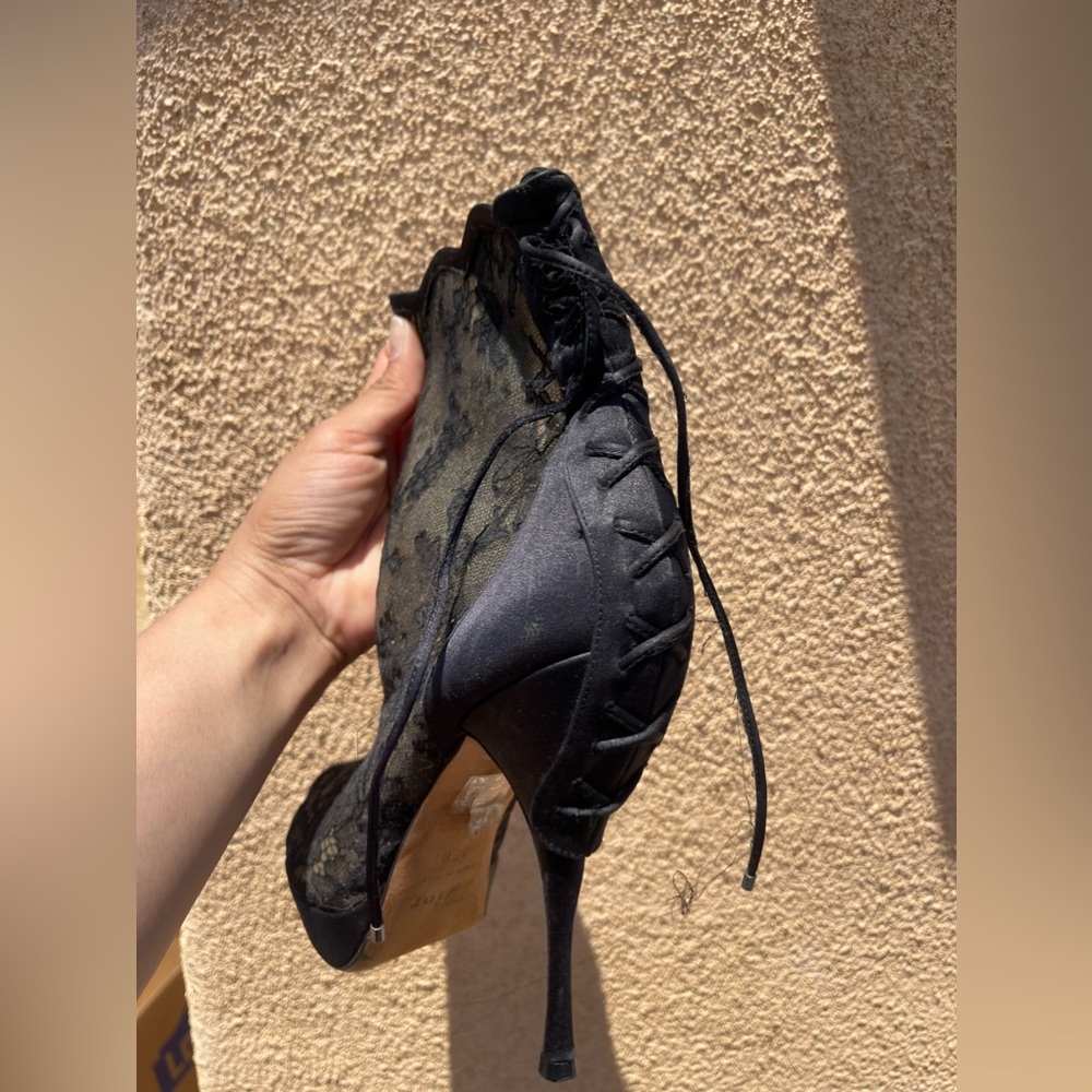 Dior mesh/lace Booties - Picture 3 of 8